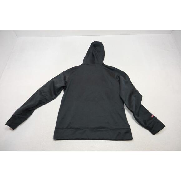 Under Armour Hoodie Fleece Storm Pink Camo Pull Over Sweater Womens Sz Medium - Picture 11 of 11